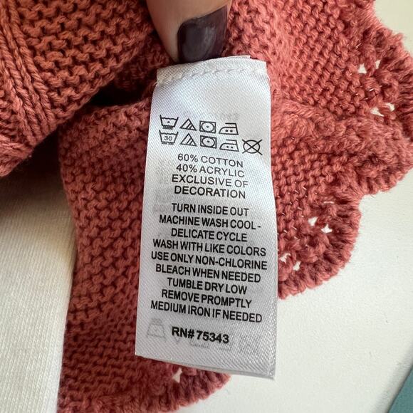 NWT Rachel Zoe Baby Dusty Rose 4 piece Cable Knit Sweater Dress Set 3 - 6 months - Picture 4 of 8